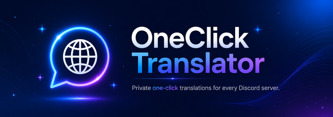 OneClick Translator banner